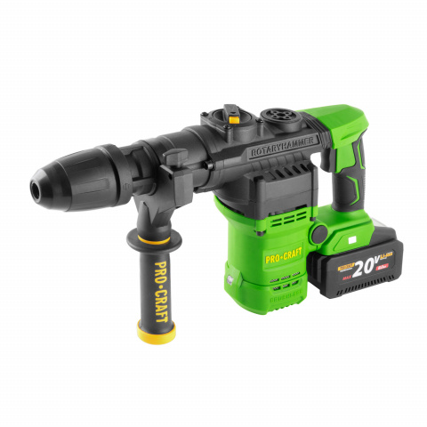 Aku vrtací kladivo  Procraft PHA50-1b-c SDS MAX | PHA50-1b-c